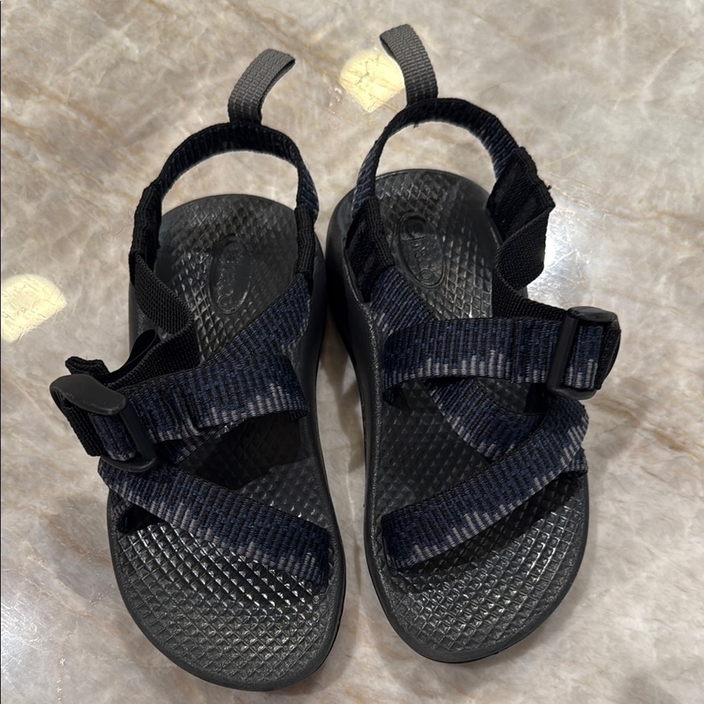 Chaco Black Outdoor Sandals with Adjustable Straps
